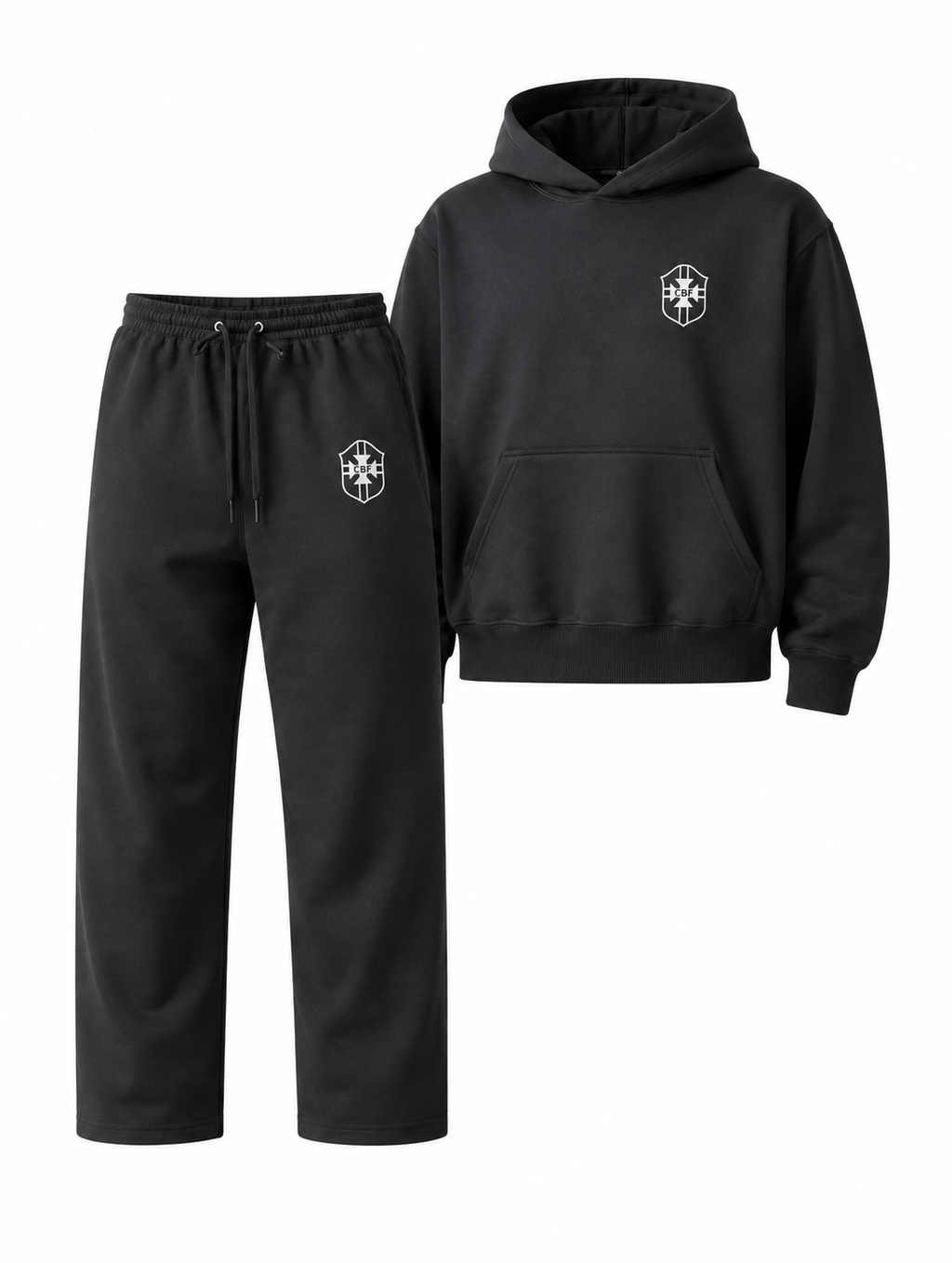 Brasil premium Tracksuit - Zwart