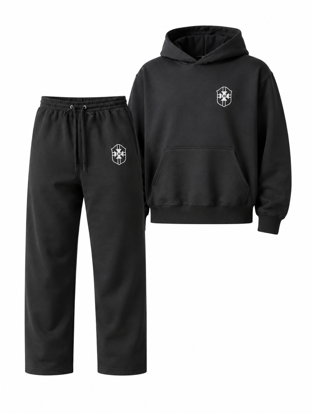 Brasil premium Tracksuit - Zwart